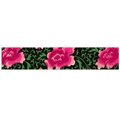 Pink Japan Floral Large Flano Scarf 