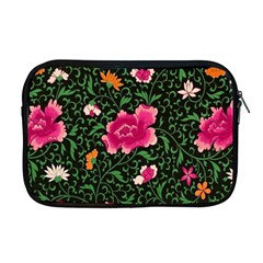 Pink Japan Floral Apple Macbook Pro 17  Zipper Case by snowwhitegirl