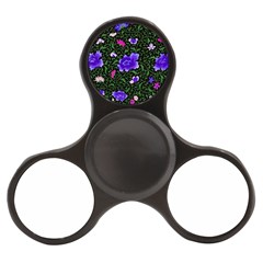 Blue  Japan Floral Finger Spinner