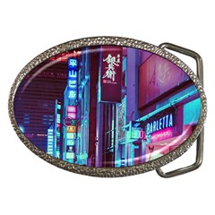 Japan City Belt Buckles