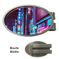 Japan City Money Clips (Oval) 