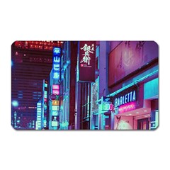 Japan City Magnet (Rectangular)