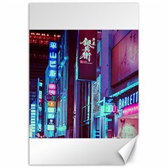 Japan City Canvas 20  x 30  