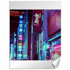 Japan City Canvas 36  X 48   by snowwhitegirl