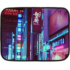 Japan City Double Sided Fleece Blanket (Mini) 