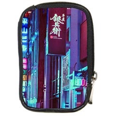 Japan City Compact Camera Leather Case