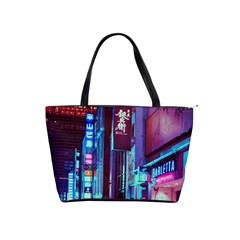 Japan City Shoulder Handbags by snowwhitegirl