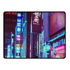 Japan City Fleece Blanket (Small)