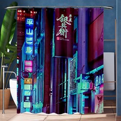 Japan City Shower Curtain 60  x 72  (Medium) 