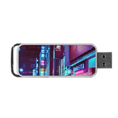 Japan City Portable USB Flash (Two Sides)