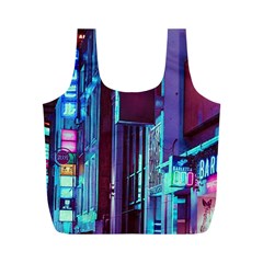 Japan City Full Print Recycle Bags (M) 