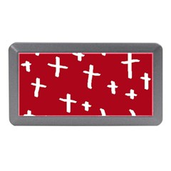 Red White Cross Memory Card Reader (mini) by snowwhitegirl