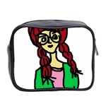 Nerdy Girl Mini Toiletries Bag (Two Sides) Back