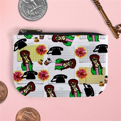 Office Girl Pattern Mini Coin Purse by snowwhitegirl