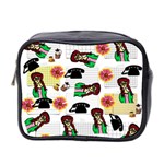 Office Girl Pattern Mini Toiletries Bag (Two Sides) Front