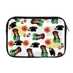 Office Girl Pattern Apple Macbook Pro 17  Zipper Case by snowwhitegirl