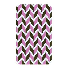 Zigzag Chevron Pattern Pink Brown Memory Card Reader (rectangular) by snowwhitegirl