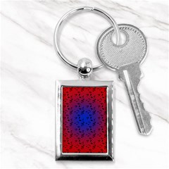 Red Music Blue Moon Key Chains (rectangle)  by snowwhitegirl