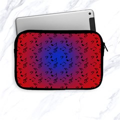 Red Music Blue Moon Apple Ipad Mini Zipper Cases by snowwhitegirl