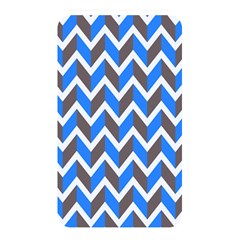 Zigzag Chevron Pattern Blue Grey Memory Card Reader (rectangular) by snowwhitegirl