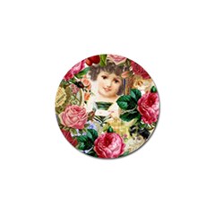 Little Girl Victorian Collage Golf Ball Marker (4 Pack) by snowwhitegirl