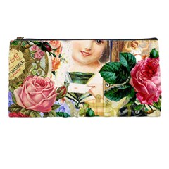 Little Girl Victorian Collage Pencil Cases by snowwhitegirl