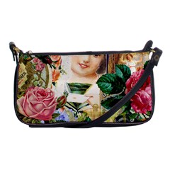 Little Girl Victorian Collage Shoulder Clutch Bag by snowwhitegirl