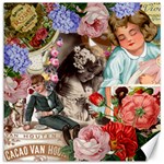 Victorian Collage Canvas 12  x 12   11.4 x11.56  Canvas - 1