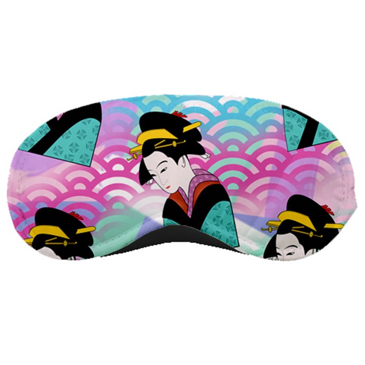 Japanese Abstract Sleeping Masks