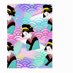 Japanese Abstract Large Garden Flag (two Sides) by snowwhitegirl