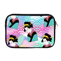 Japanese Abstract Apple Macbook Pro 17  Zipper Case by snowwhitegirl