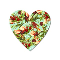 Fruit Blossom Heart Magnet