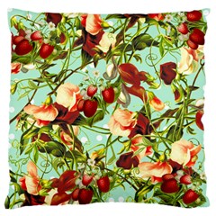 Fruit Blossom Large Cushion Case (one Side) by snowwhitegirl