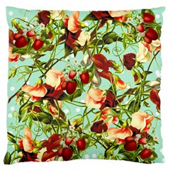 Fruit Blossom Standard Flano Cushion Case (one Side) by snowwhitegirl