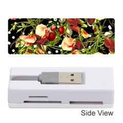 Fruit Blossom Black Memory Card Reader (stick) by snowwhitegirl