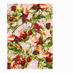 Fruit Blossom Pink Small Garden Flag (two Sides) by snowwhitegirl