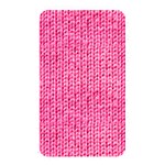 Knitted Wool Bright Pink Memory Card Reader (Rectangular) Front