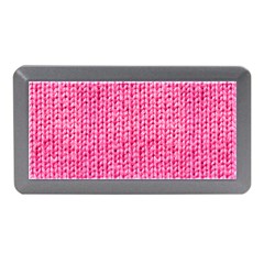 Knitted Wool Bright Pink Memory Card Reader (Mini)