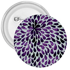 Purple Abstract Swirl Drops 3  Buttons by snowwhitegirl