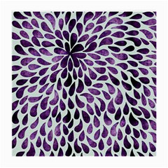 Purple Abstract Swirl Drops Medium Glasses Cloth by snowwhitegirl