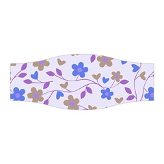 Blue Vintage Flowers Stretchable Headband by snowwhitegirl