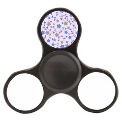 Blue Vintage Flowers Finger Spinner by snowwhitegirl