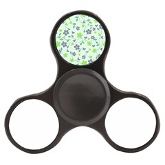 Green Vintage Flowers Finger Spinner