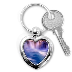 Waterfall Key Chains (heart)  by snowwhitegirl