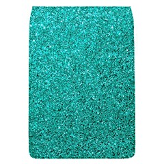 Aqua Glitter Removable Flap Cover (s) by snowwhitegirl