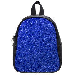 Blue Glitter School Bag (small) by snowwhitegirl