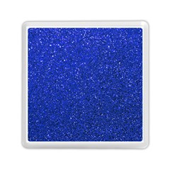 Blue Glitter Memory Card Reader (square) by snowwhitegirl