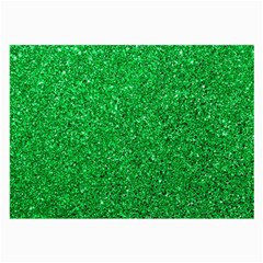 Green Glitter Large Glasses Cloth by snowwhitegirl