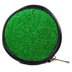 Green Glitter Mini Makeup Bags by snowwhitegirl