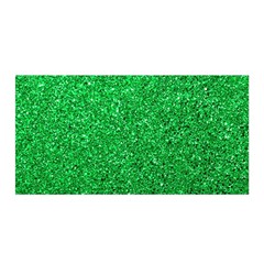 Green Glitter Satin Wrap by snowwhitegirl